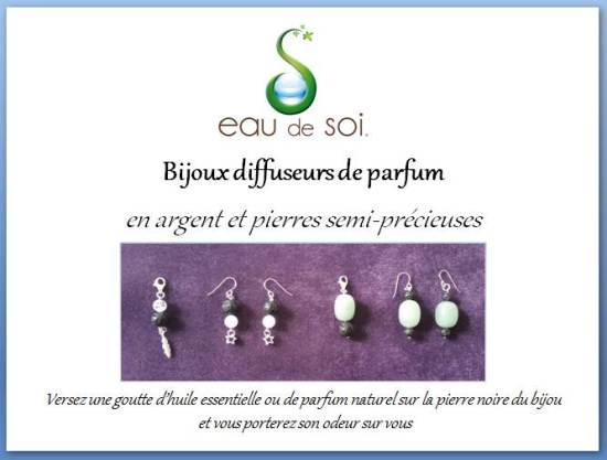 Bijoux diffuseurs de parfum